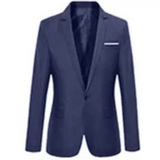 Blazer em Mistura de Poliéster - Ajuste Slim e Movimento Fácil