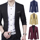 Blazer em Mistura de Poliéster - Ajuste Slim e Movimento Fácil