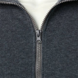 Cardigan em Mistura de Poliéster – Forma Limpa & Camadas Suaves