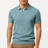 Camisa Polo em Mistura de Poliéster - Malha Texturada e Fácil Fluxo de Ar