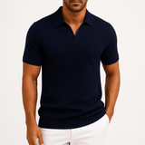 Camisa Polo em Mistura de Poliéster - Malha Texturada e Fácil Fluxo de Ar