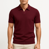 Camisa Polo em Mistura de Poliéster - Malha Texturada e Fácil Fluxo de Ar