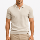 Camisa Polo em Mistura de Poliéster - Malha Texturada e Fácil Fluxo de Ar