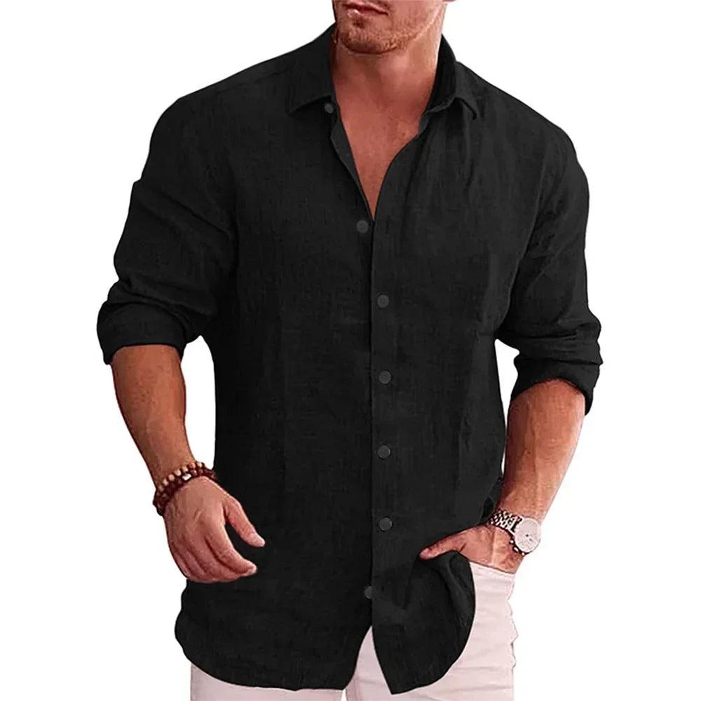 Camisa em Mistura de Poliéster - Gola Reversível e Ajuste Respirável