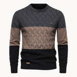 Pullover - Estrutura de Malha Intricada e Ajuste Quente e Respirável