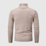 Pullover - Mistura de Malha Suave e Forma Flexível para Conforto