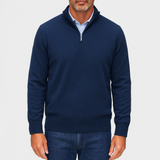 Sweater de Gola Alta - Malha Leve e Corte Slim