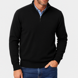 Sweater de Gola Alta - Malha Leve e Corte Slim