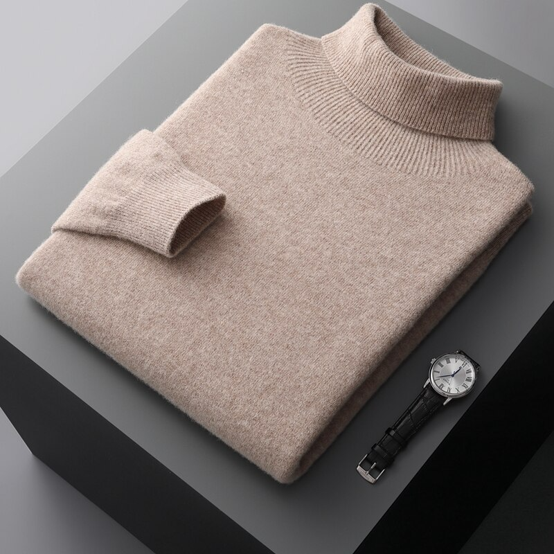 Constantino | Pullover Gola Alta Malha Elasticizada