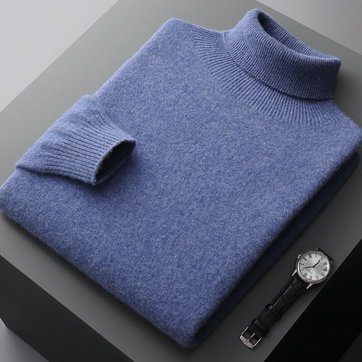 Constantino | Pullover Gola Alta Malha Elasticizada
