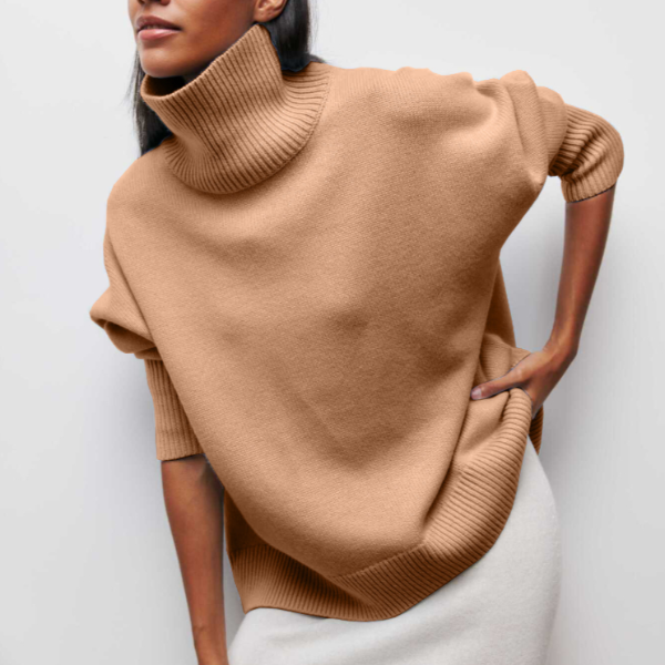 Antónia - Pullover com Gola Alta