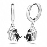 Amor Animal | Elegância e amizade canina – Brincos (fecho redondo)