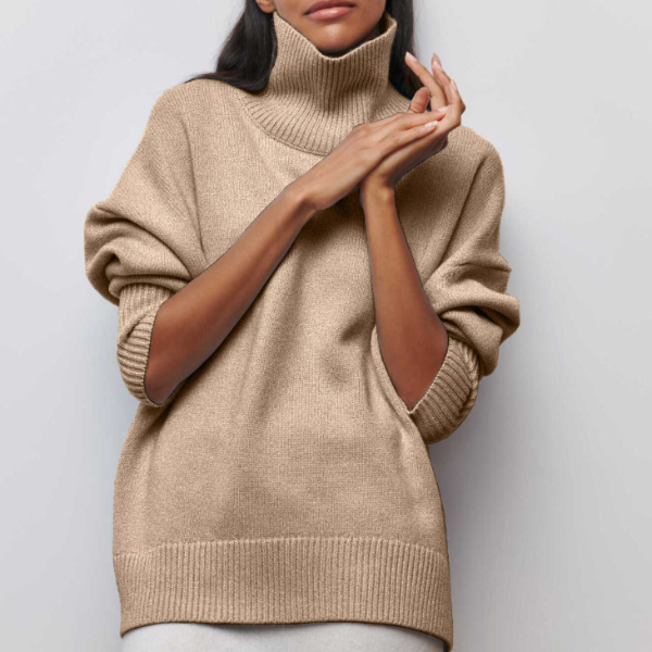 Antónia - Pullover com Gola Alta