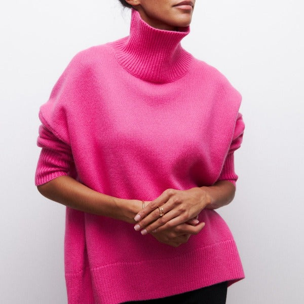 Antónia - Pullover com Gola Alta