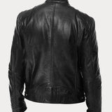 Victor - Jaqueta de Couro Casual: Estilo Atemporal e Conforto