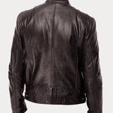 Victor - Jaqueta de Couro Casual: Estilo Atemporal e Conforto