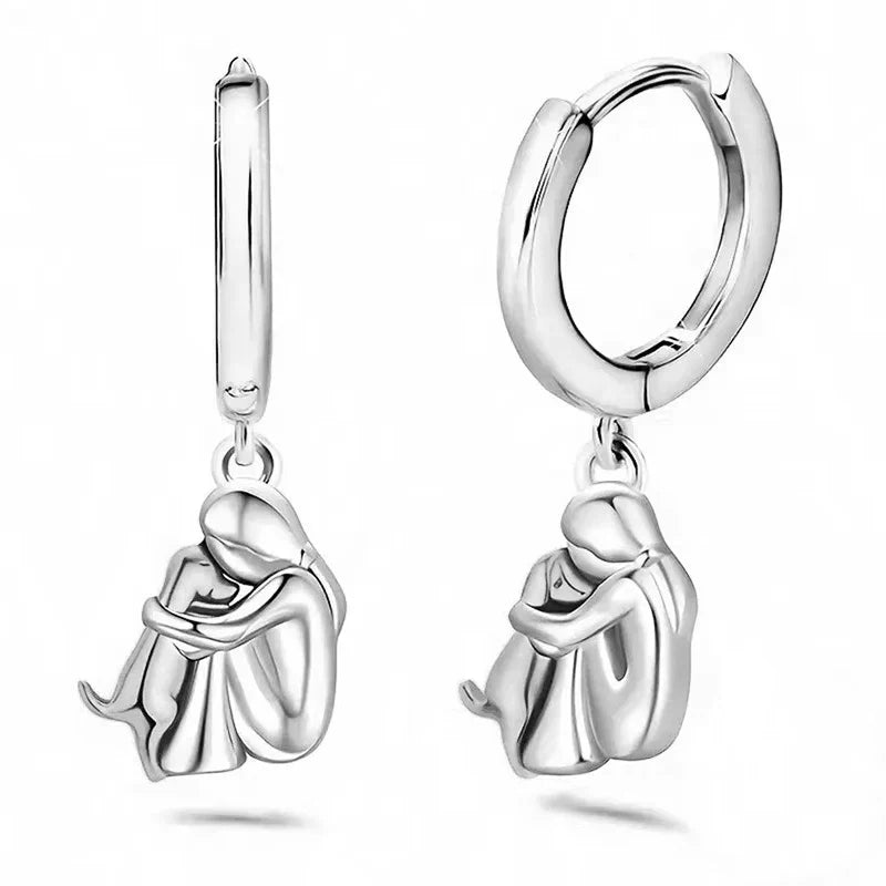 Amor Animal | Elegância e amizade canina – Brincos (fecho redondo)