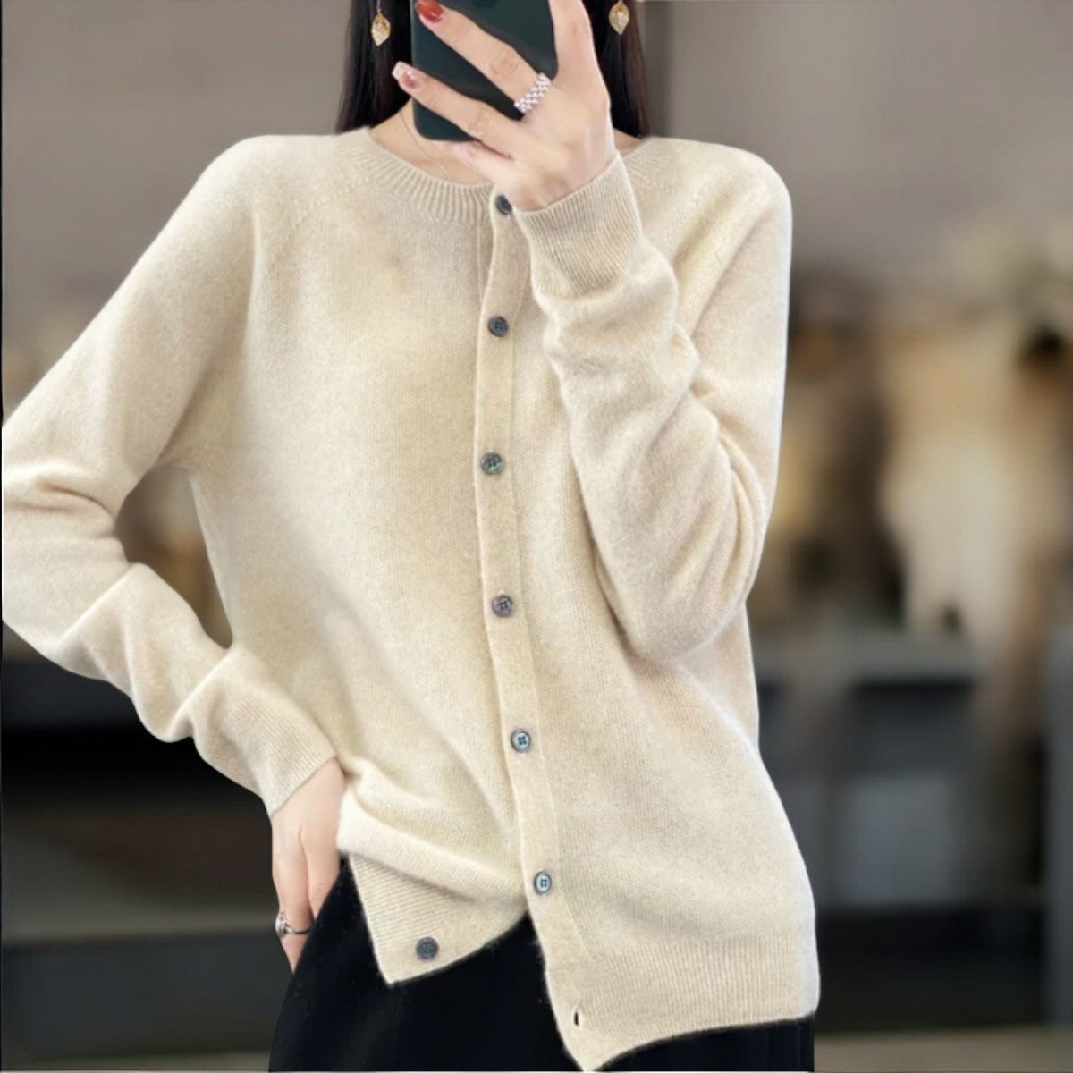 Ana | Cardigans de Lã Merino