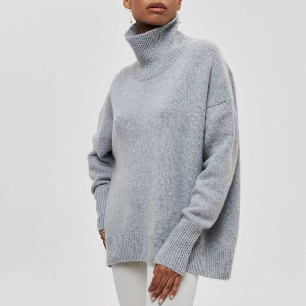 Antónia - Pullover com Gola Alta
