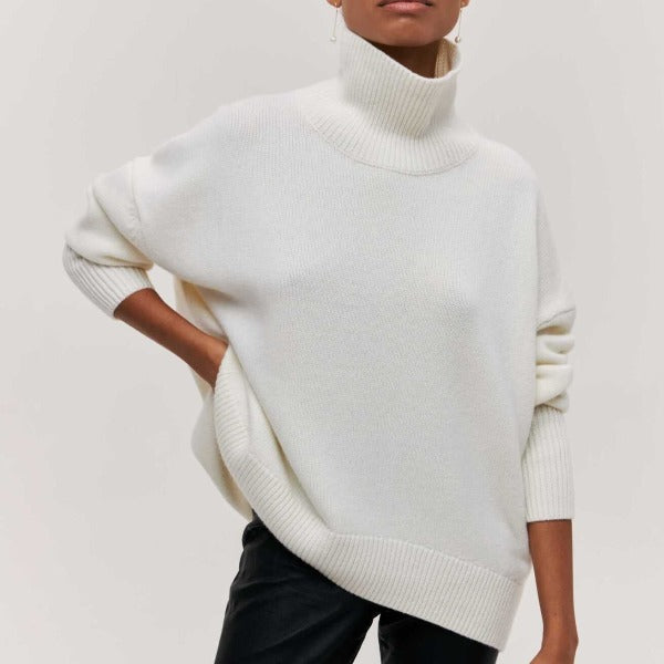 Antónia - Pullover com Gola Alta