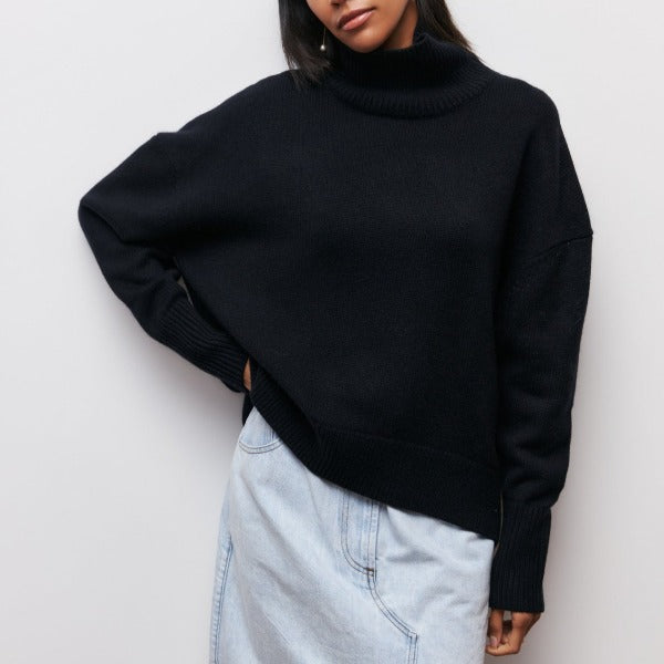 Antónia - Pullover com Gola Alta
