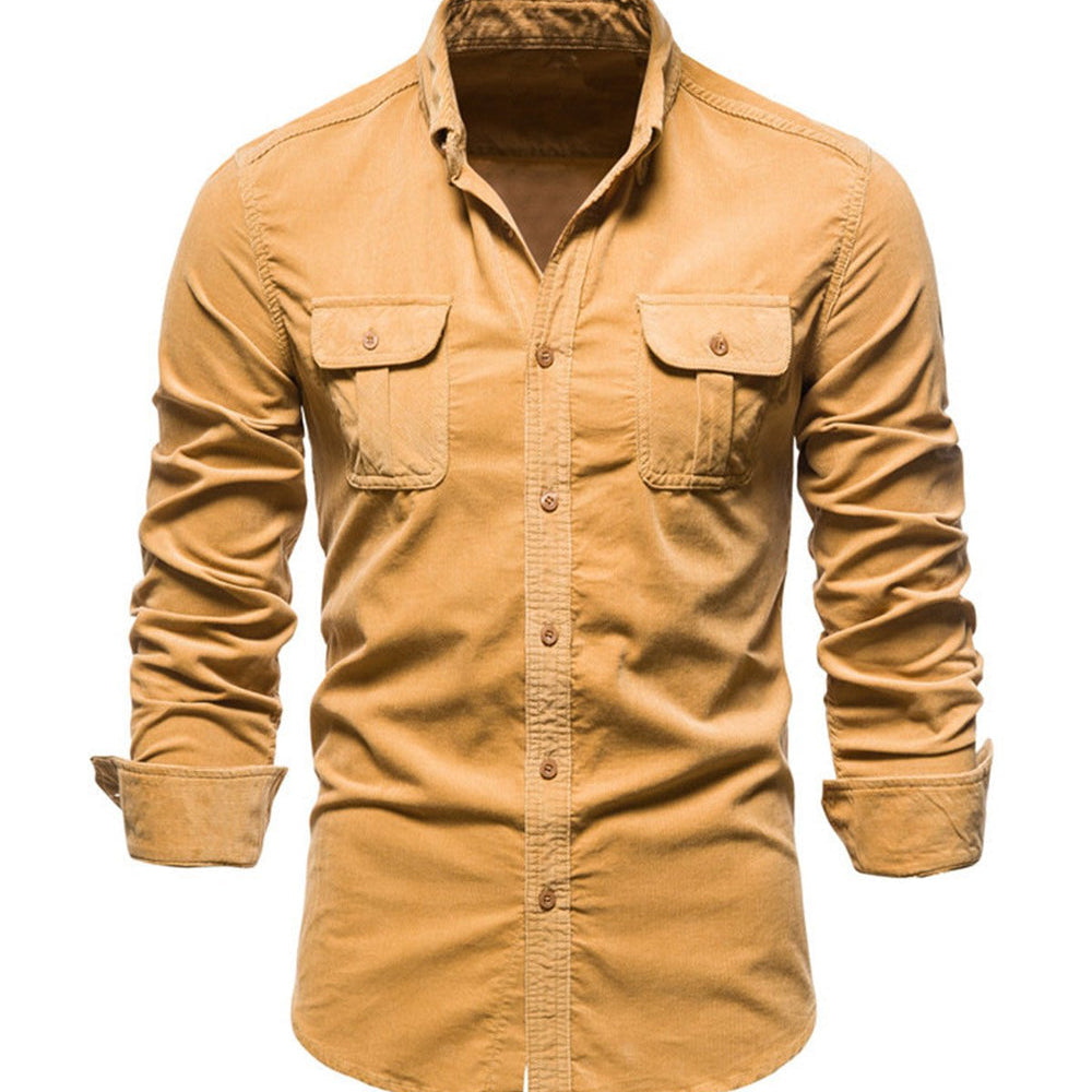 Camisa - Mistura Respirável de Forma Longa e Controlo de Calor