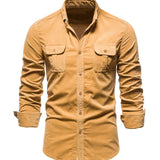 Camisa - Mistura Respirável de Forma Longa e Controlo de Calor
