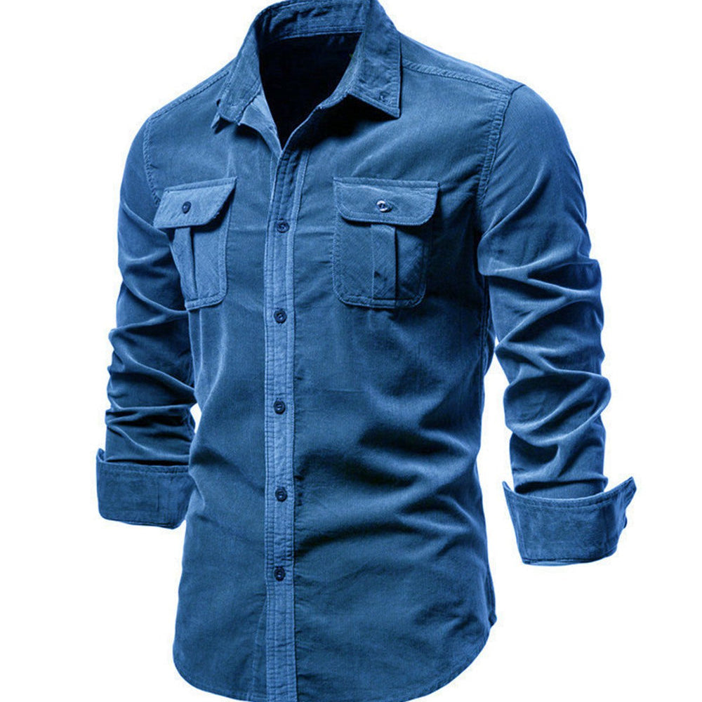 Camisa - Mistura Respirável de Forma Longa e Controlo de Calor