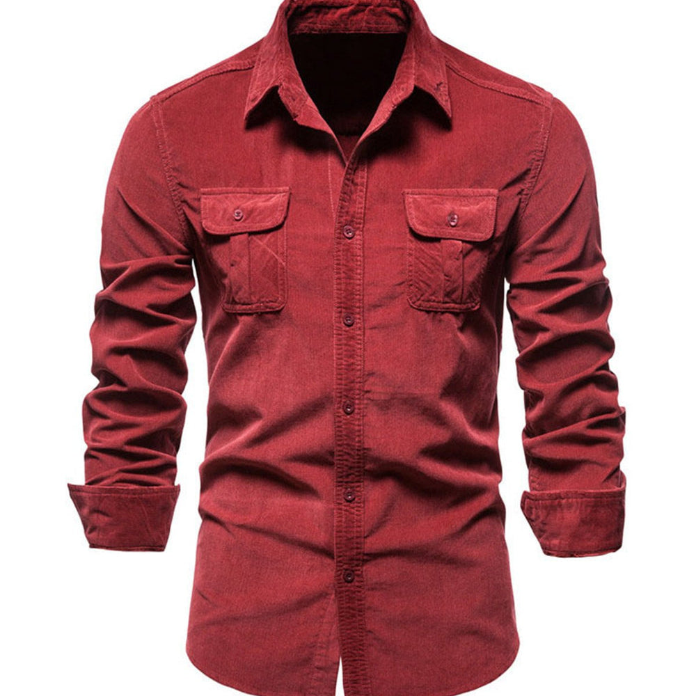 Camisa - Mistura Respirável de Forma Longa e Controlo de Calor