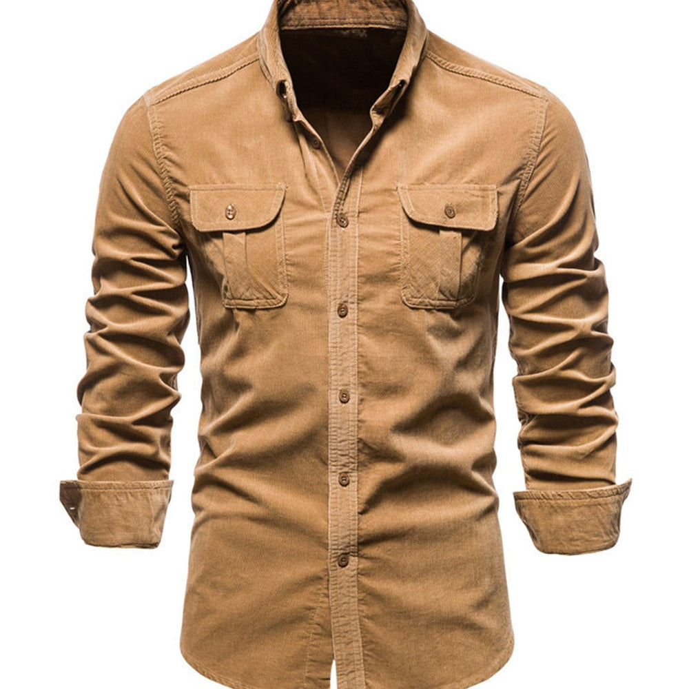 Camisa - Mistura Respirável de Forma Longa e Controlo de Calor