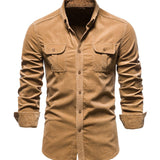 Camisa - Mistura Respirável de Forma Longa e Controlo de Calor