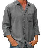 Camisa – Mistura Respirável Corte Relaxado e Movimento Fácil