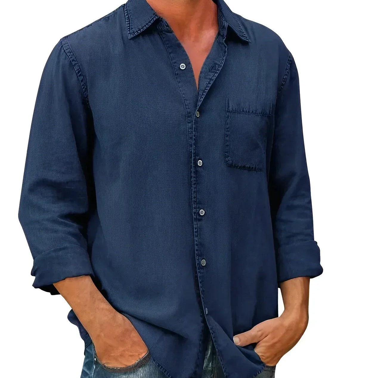 Camisa – Mistura Respirável Corte Relaxado e Movimento Fácil