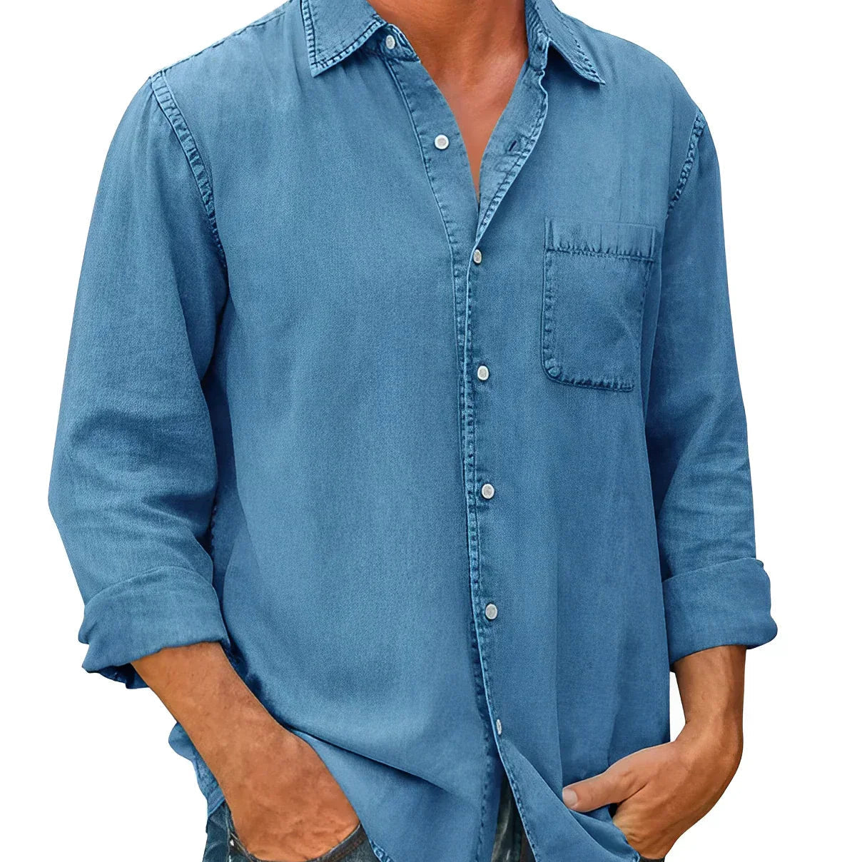 Camisa – Mistura Respirável Corte Relaxado e Movimento Fácil