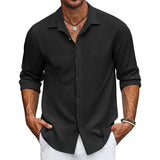 Camisa - Mistura Respirável com Corte Ajustado e Caimento Suave