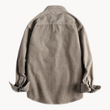 Camisa - Textura Corduroy & Costuras Reforçadas Para Sobreposição