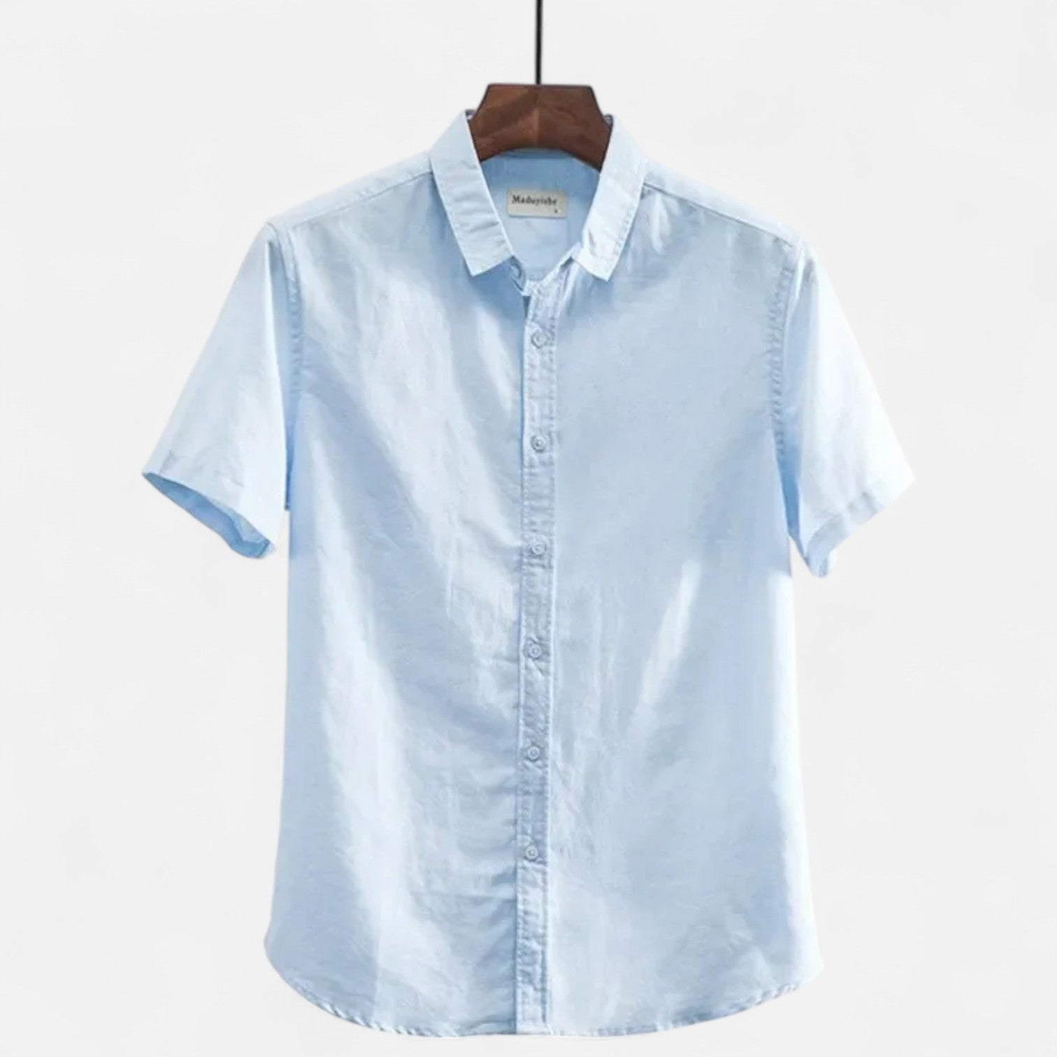 Camisa - Mistura Leve com Botões e Ventilação Respirável
