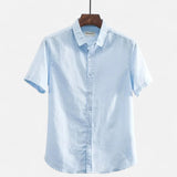 Camisa - Mistura Leve com Botões e Ventilação Respirável