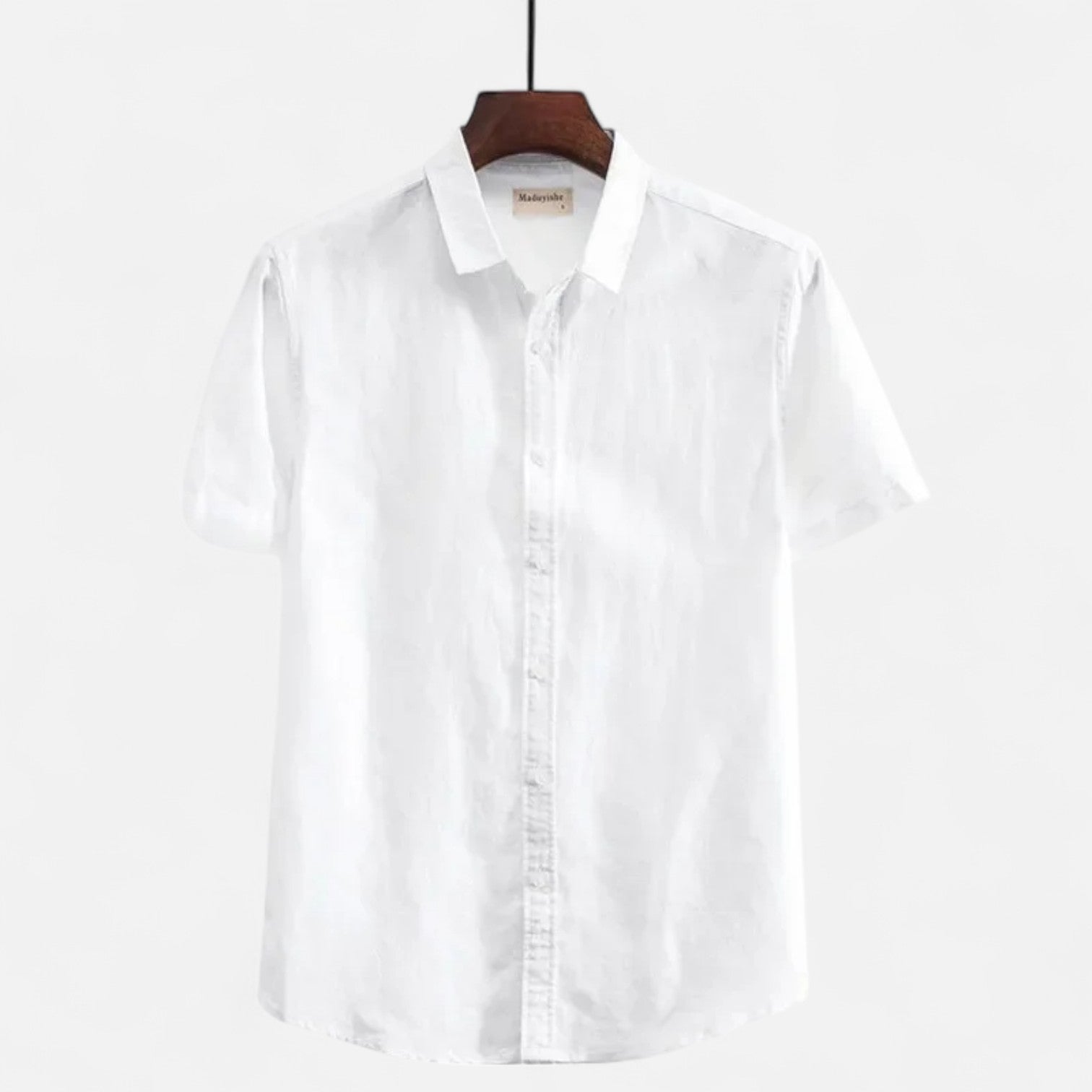 Camisa - Mistura Leve com Botões e Ventilação Respirável