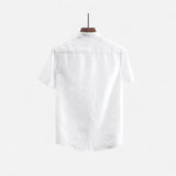 Camisa - Mistura Leve com Botões e Ventilação Respirável