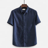 Camisa - Mistura Leve com Botões e Ventilação Respirável
