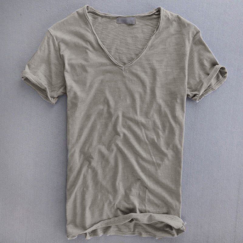 Camisa - Mistura Orgânica com Toque Suave e Forma Frontal Estruturada