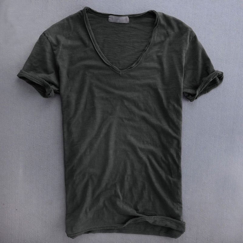 Camisa - Mistura Orgânica com Toque Suave e Forma Frontal Estruturada