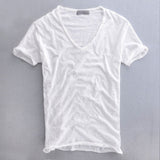 Camisa - Mistura Orgânica com Toque Suave e Forma Frontal Estruturada