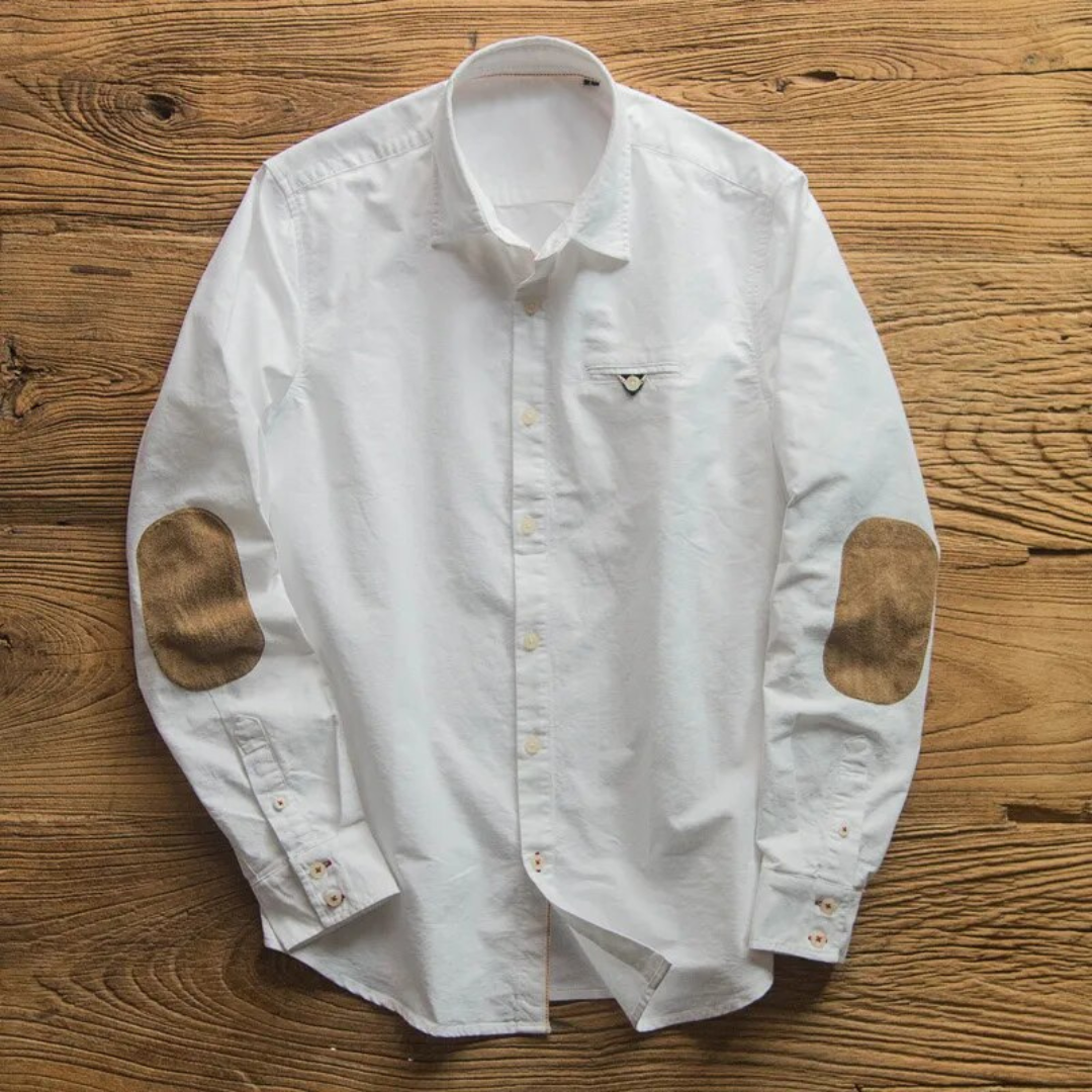 Camisa - Detalhe em Patch e Acabamento Macio para Uso Regular