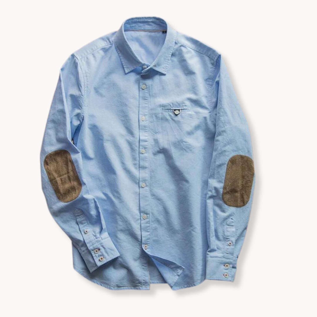 Camisa - Detalhe em Patch e Acabamento Macio para Uso Regular