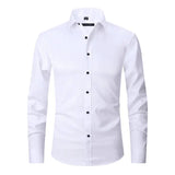 Camisa – Mistura de Poliéster Sem Rugas e Leve e Respirável