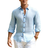 Camisa – Corte Slim com Gola Polo e Cauda Curvada