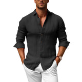 Camisa – Corte Slim com Gola Polo e Cauda Curvada
