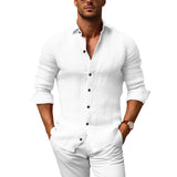 Camisa – Corte Slim com Gola Polo e Cauda Curvada